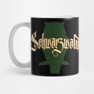 Schwarzwald Eule Uhu Vogel Natur Schwaben Mug